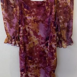 Sherbet Adult Long sleeves Dress _Ivory